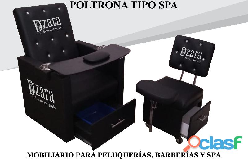 62 MARAVILLOSA POLTRONA TIPO SPA, RECEPCION, SILLA PARA