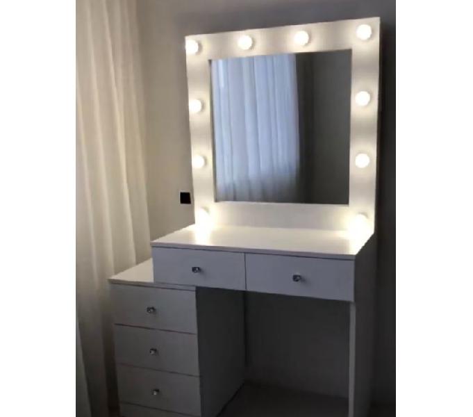 Mueble tocador led