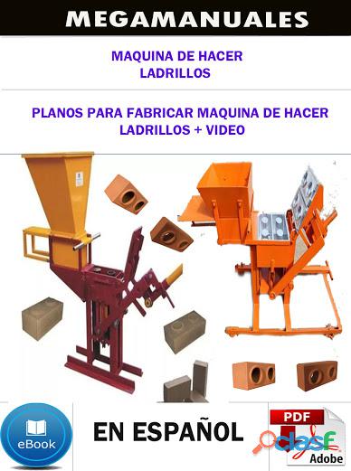 Planos para Fabricar Maquina De Hacer Ladrillos