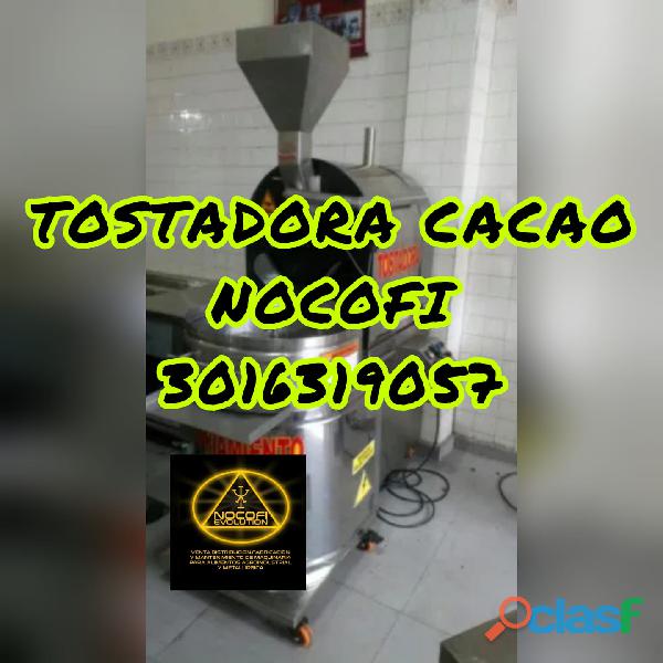 TAMBOR TOSTADORA DE CACAO CON MOTOR