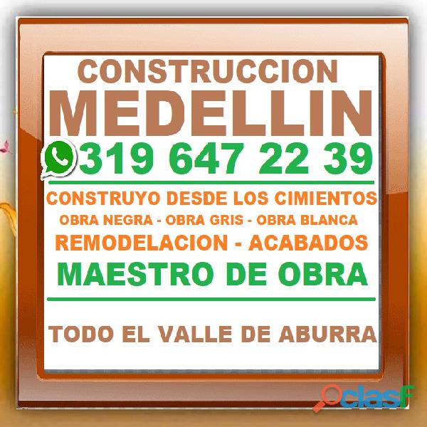 ⭐ Medellin, Mega MAESTRO DE OBRA Contratista, Oficial