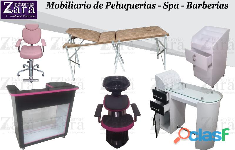 307 INMEMORABLES MUEBLES PARA SALAS DE BELLEZA, SILLA DE