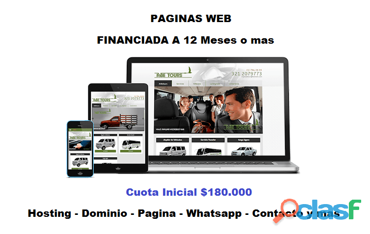 PAGINA WEB; FIANCIADA