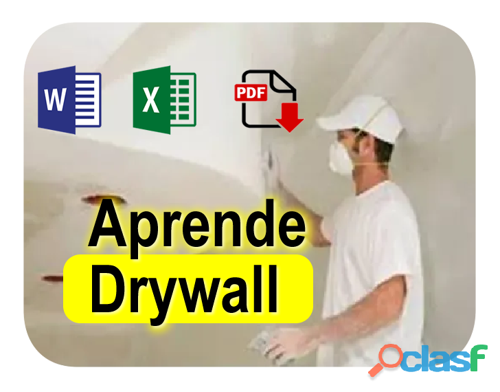 Curso Drywall Diseño Instalacion Profesional en PDF 10mil$