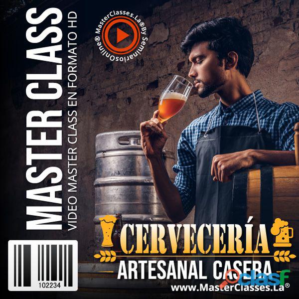 MASTERCLASS: CURSO DE CERVECERÍA ARTESANAL
