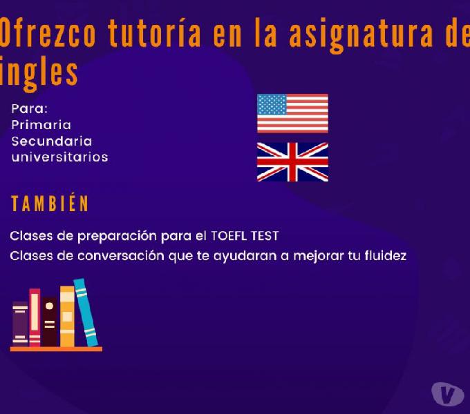 Tutorías en la asignatura de Ingles