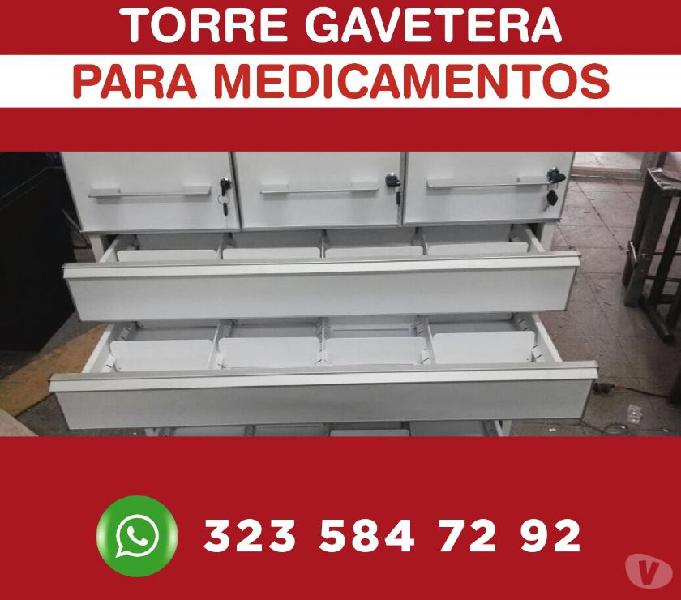 Estanterias, ventas de columnas, apotecas medicinales