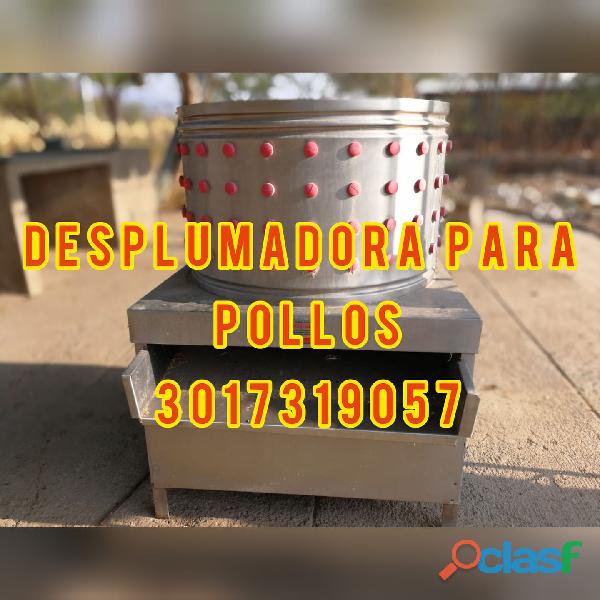 DESPLUMADORA ELECTRICA INDUSTRIAL PARA POLLOS