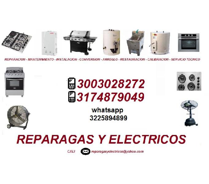 reparacion de estufas, hornos, calentadores cel 3003028272