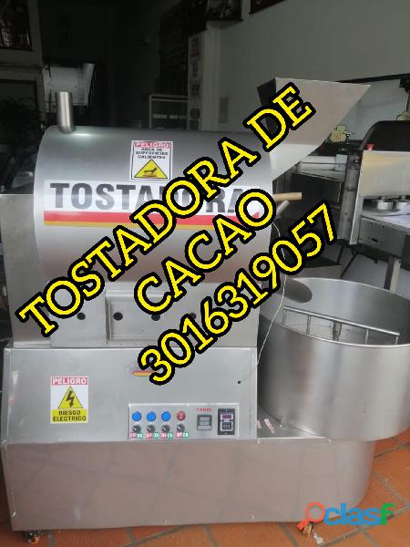 TOSTADORA INDUSTRIAL DE CACAO Y CAFE