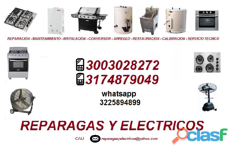 INSTALACION DE Calentadores a gas y electricos cel