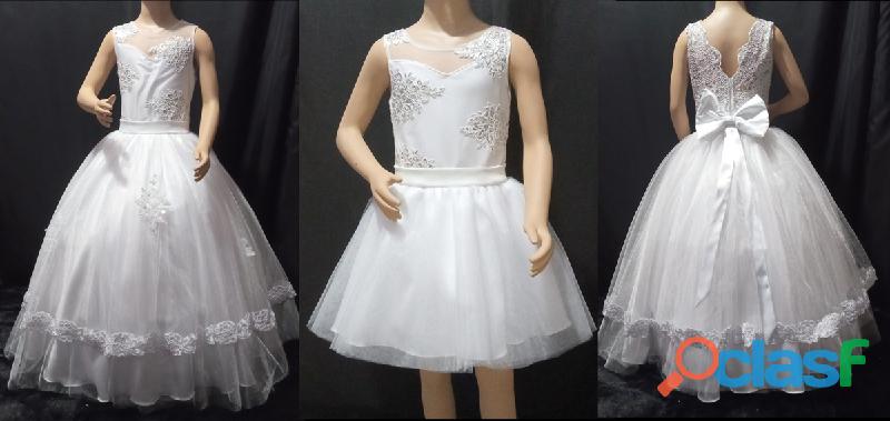 Alquiler de vestidos blancos convertibles de primera