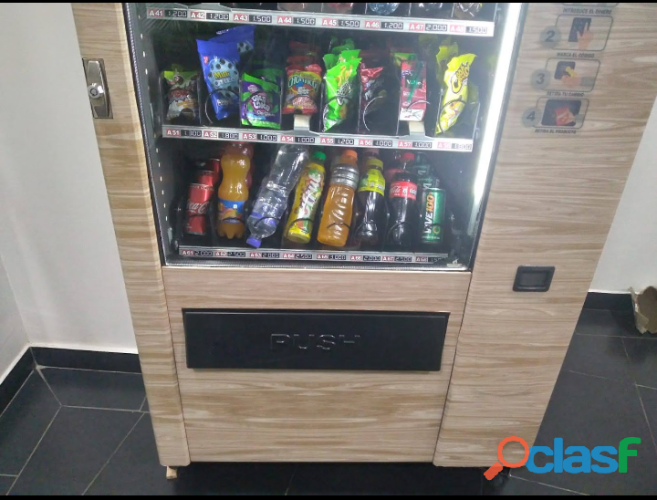 Máquina dispensadora de snacks