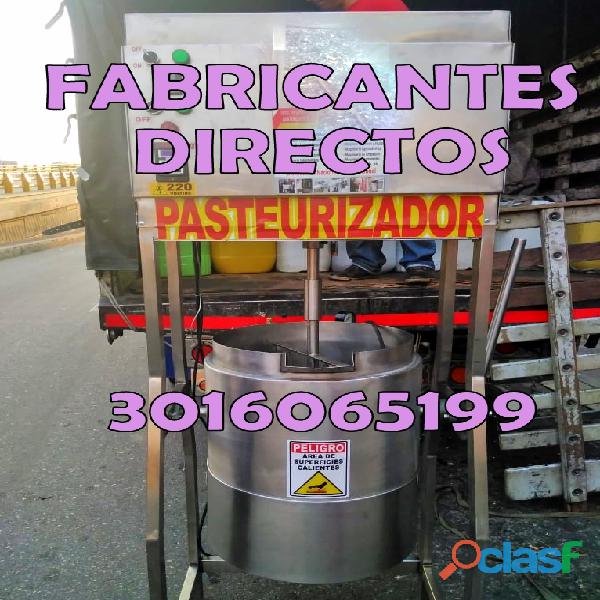 Pasteurizador, refinador