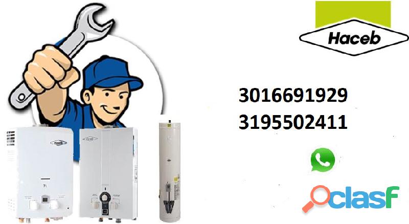 Calentadores Haceb Servicio tecnico pbx 6053110412