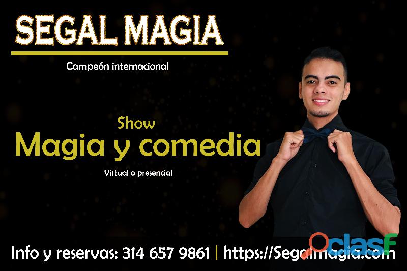 Show de magia y comedia, Segal Magia, Magos en Cali, Magos
