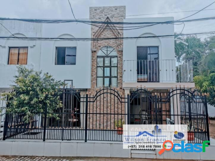 Casa En Venta, Conjunto Cerrado, Sector El Recreo, Cartagena