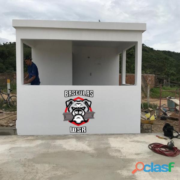 BASCULA PARA PESAJE DE CAMION MODULAR DE CONCRETO