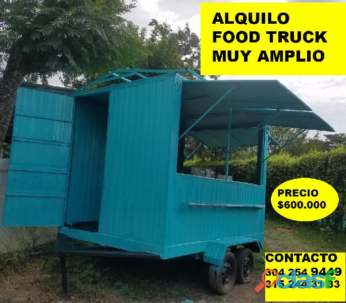 alquilo trailer comidas rapidas perfecto estado