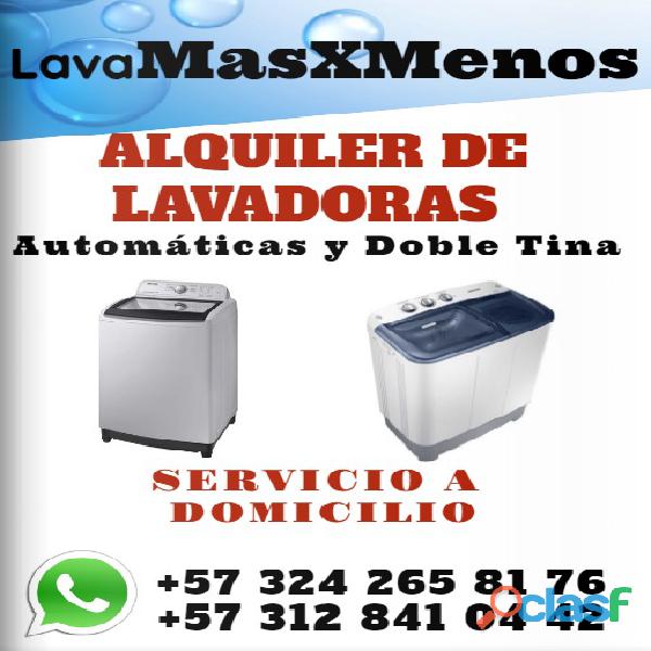 Alquiler de lavadoras LavaMasxMenos