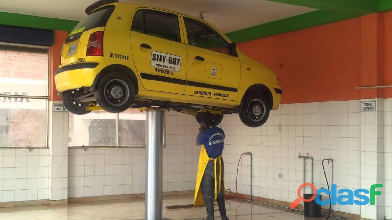 fabricacion de elevadores para lavado de carros