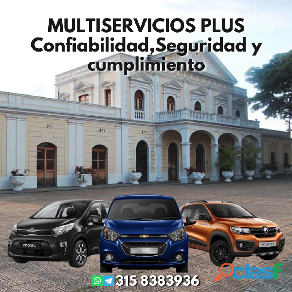 Servicio de transporte particular en Palmira