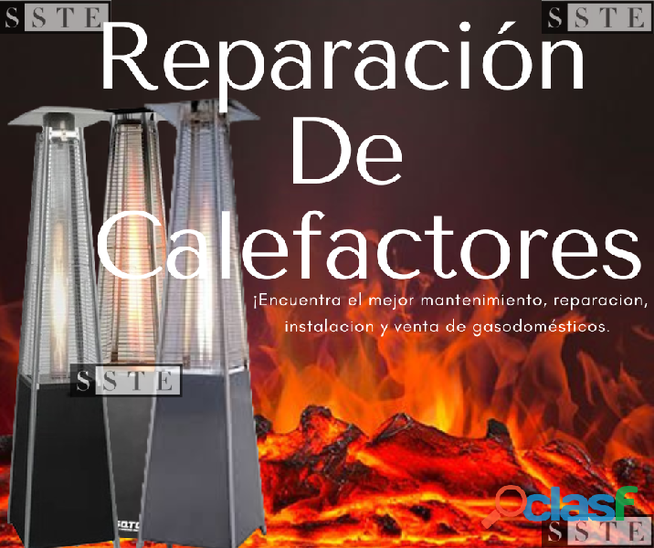Reparación de calefactores a gas