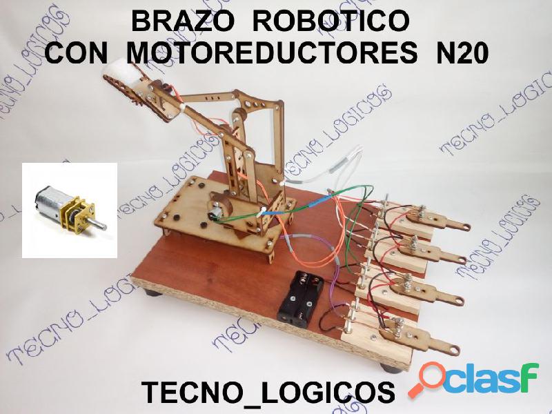 Brazo Robotico N20 Levitron Stirling Tesla