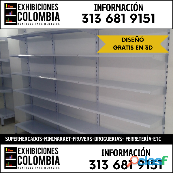 Estanterias de supermercados