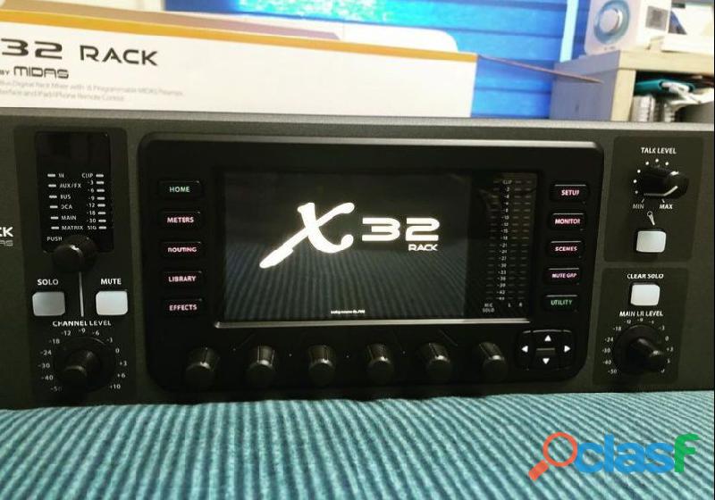 Behringer X32 RACK Mezclador digital de montaje en rack de