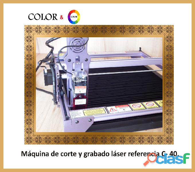 maquina laser de corte y grabado de 40 x 40