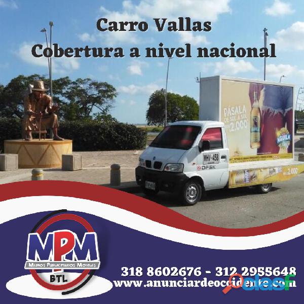 *Alquiler de Carro Vallas Cali Cartagena* 3188602676