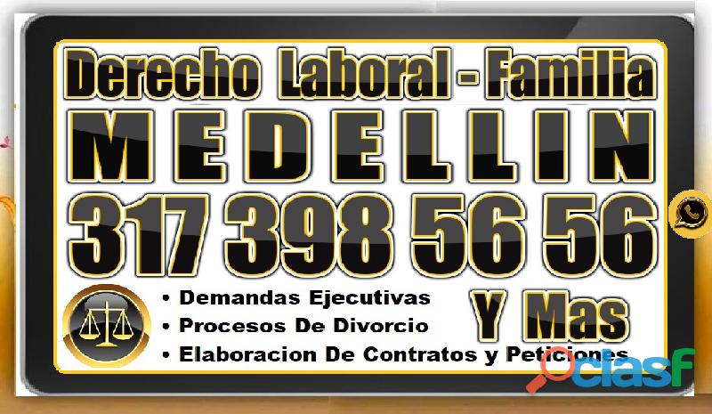 ⭐ Medellin, Abogada, Abogado, Derecho Laboral Y De
