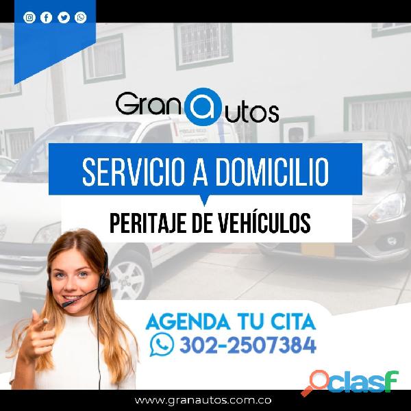 Peritaje de vehículos a domicilio en Bogotá