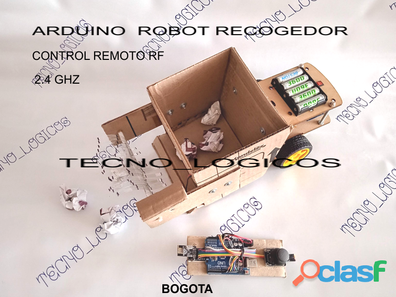 Robot Recogedor Arduino Stirling Nissan