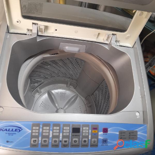 venta de lavadora marca kalley digital usada 32 libras