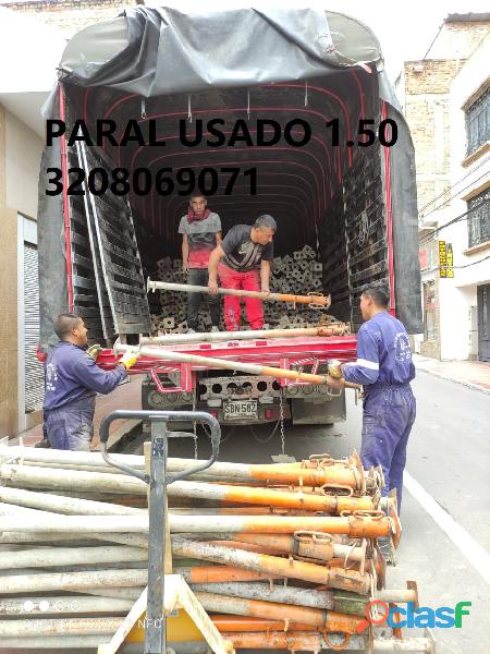 Paral metalico y Cercha usada