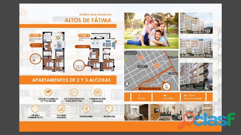 SE VENDEN HERMOSOS APARTAMENTOS