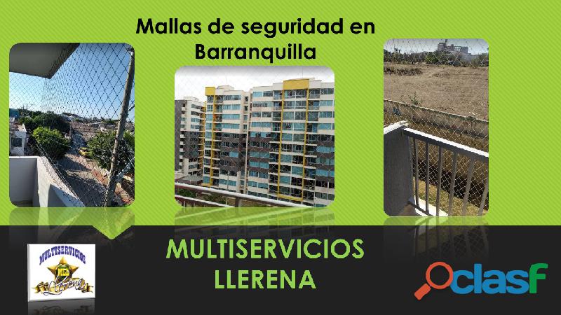 MALLAS EN NYLON DE SEGURIDAD PARA DIFERENTES AREAS