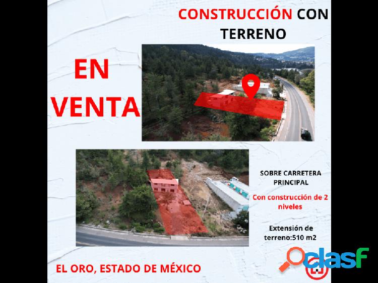 CONSTRUCCIÓN CON TERRENO EN EL ORO