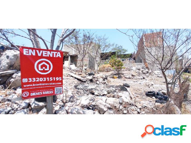 Se vende terreno de 700 m2 ideal para terraza con vista