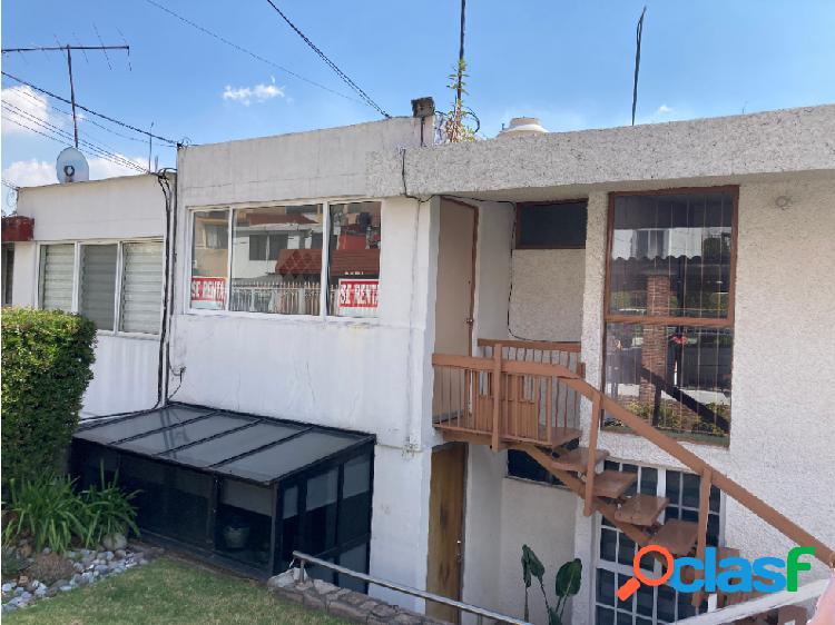 casa duplex en renta en la concordia lomas verdes naucalpan