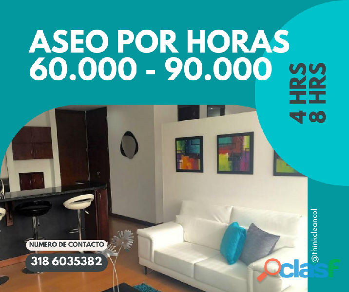 ASEO APARTAMENTOS EN BOGOTÁ