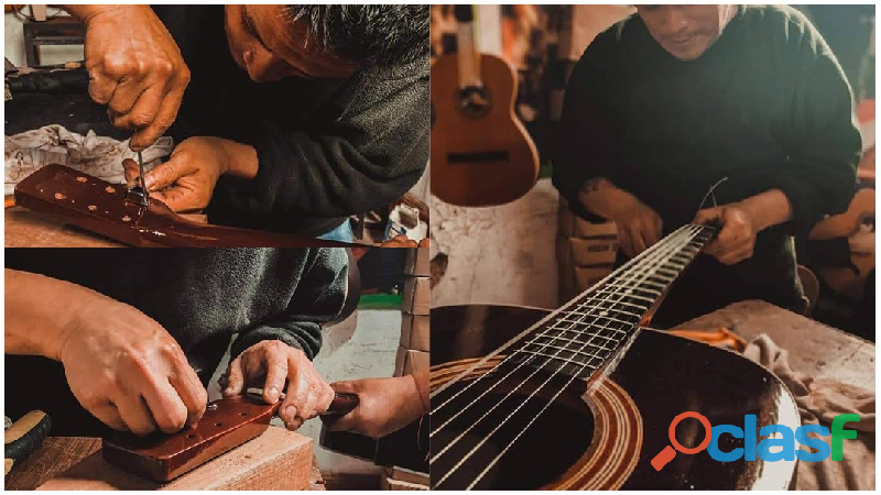 Reparación de guitarras acústicas Luthier