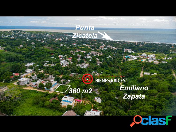 Excelente terreno en la Emiliano Zapata en Puerto Escondido