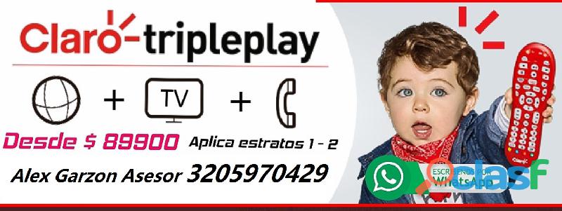 Afiliaciones TriplePlay Claro Hogar Whatsapp 3205970429
