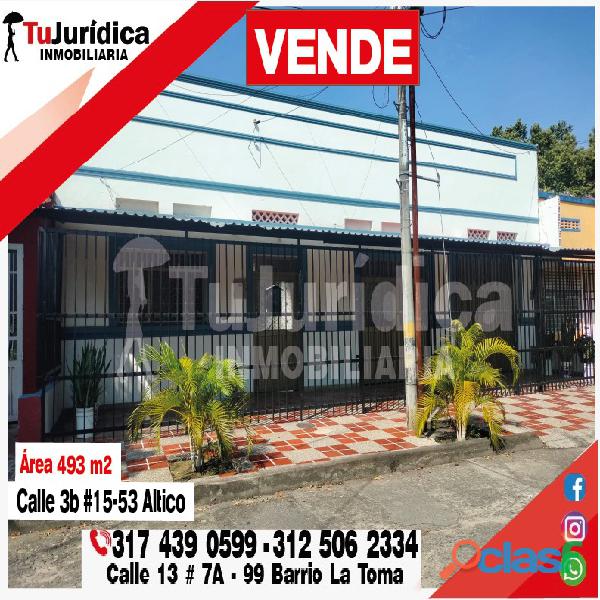 SE VENDE CASA LOTE BARRIO ALTICO NEIVA