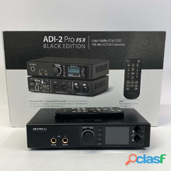 RME ADI 2 Pro FS R 2 Channel AD/DA Converter Black Edition