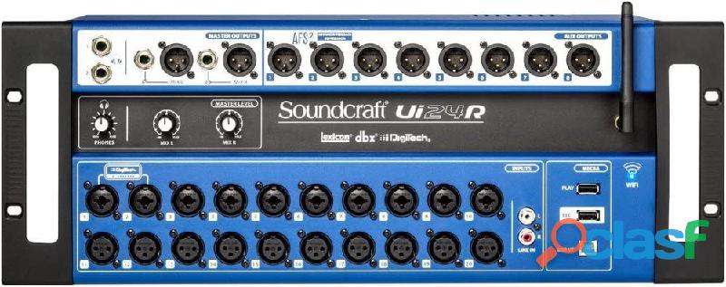 Mezclador digital y grabador multipista Soundcraft Ui24R