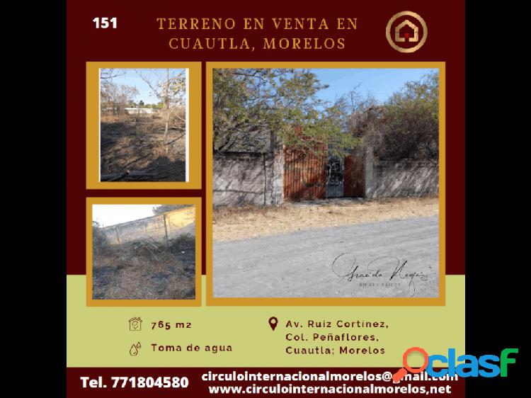 Terreno en venta en Cuautla, Morelos
